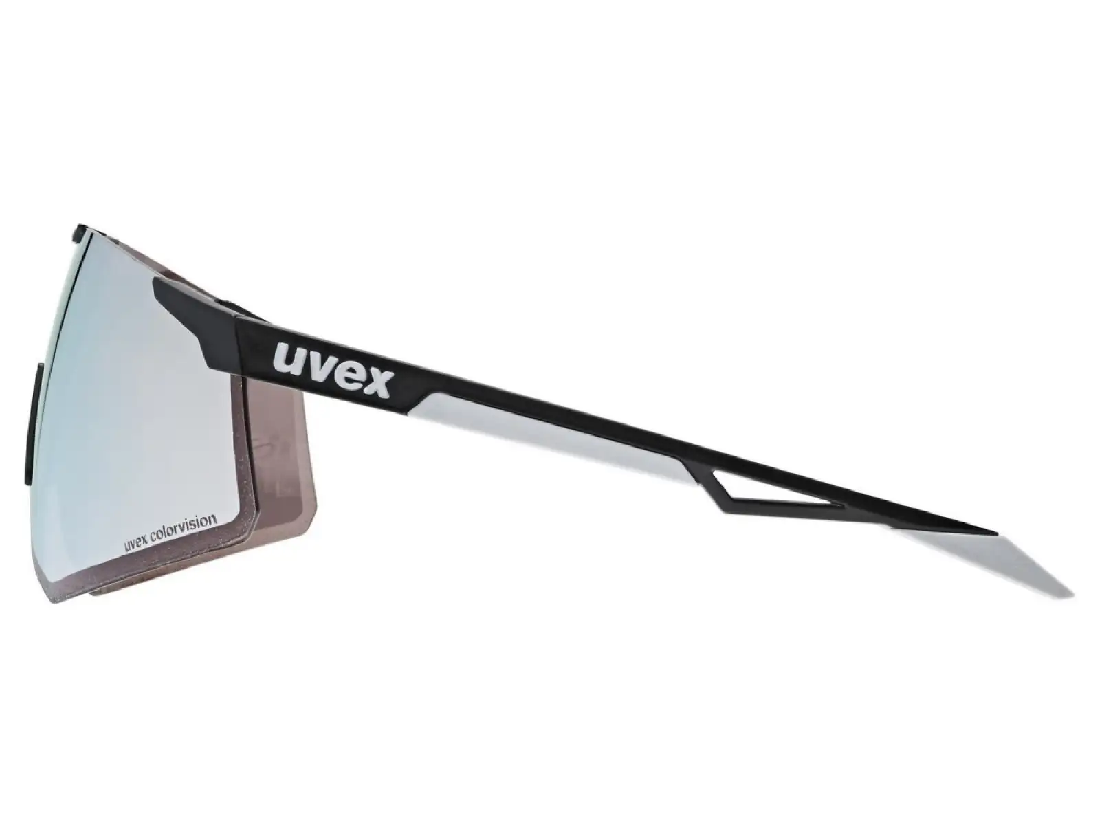 Uvex Pace Perform ColorVision okulary Black Matt/Silver