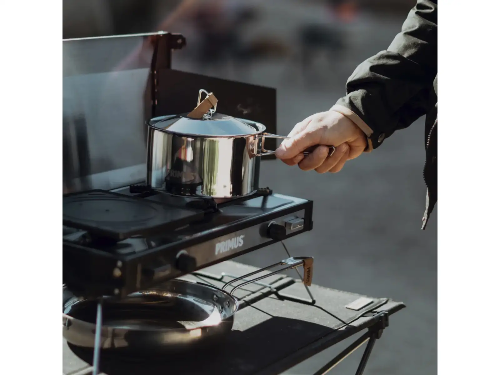 Primus CampFire Cookset S.S. Small kempingowy zestaw do gotowania