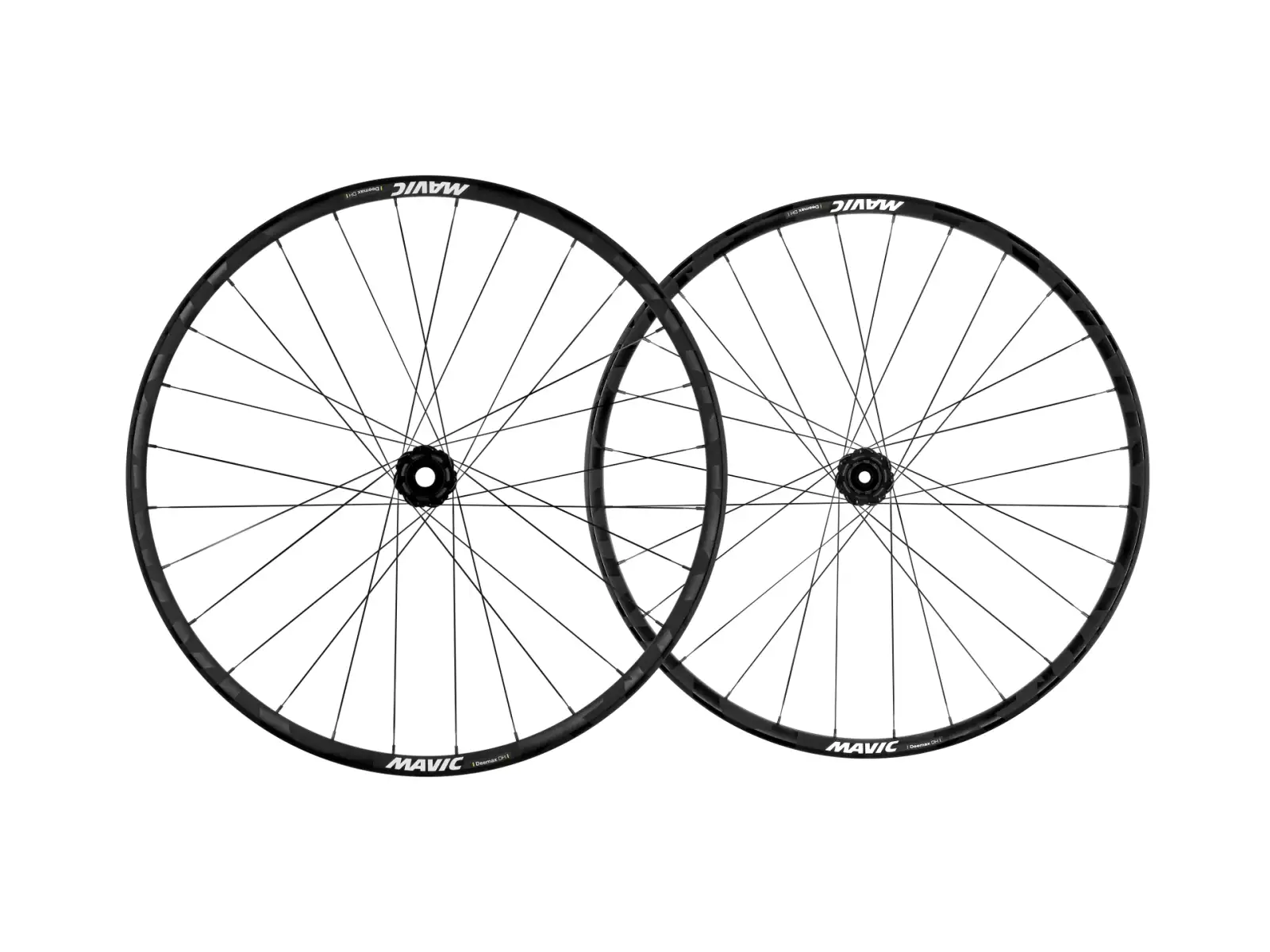 Mavic Deemax DH Mullet 29"/27,5"" 20x110/12x157 mm 6děr vypletená kola ořech Shimano HG
