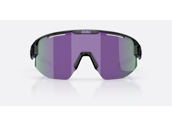 Bliz Matrix Small okulary przeciwsłoneczne Crystal Black/Grey Purple Multi