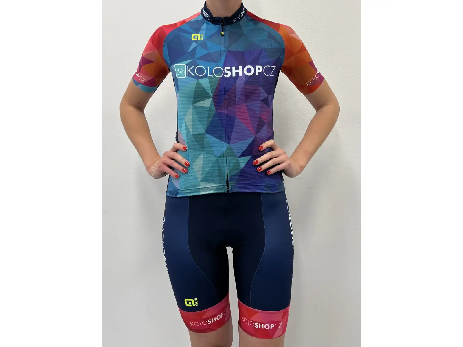 Alé Team Prime Koloshop damski koszulka krótki rękaw multicolor