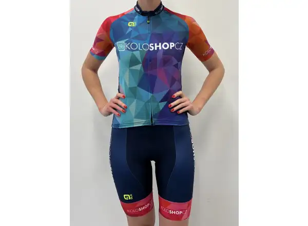 Alé Team Prime Koloshop damski koszulka krótki rękaw multicolor