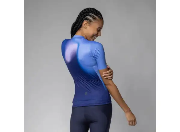 Alé PR-E Flash damski dres krótki rękaw Blue