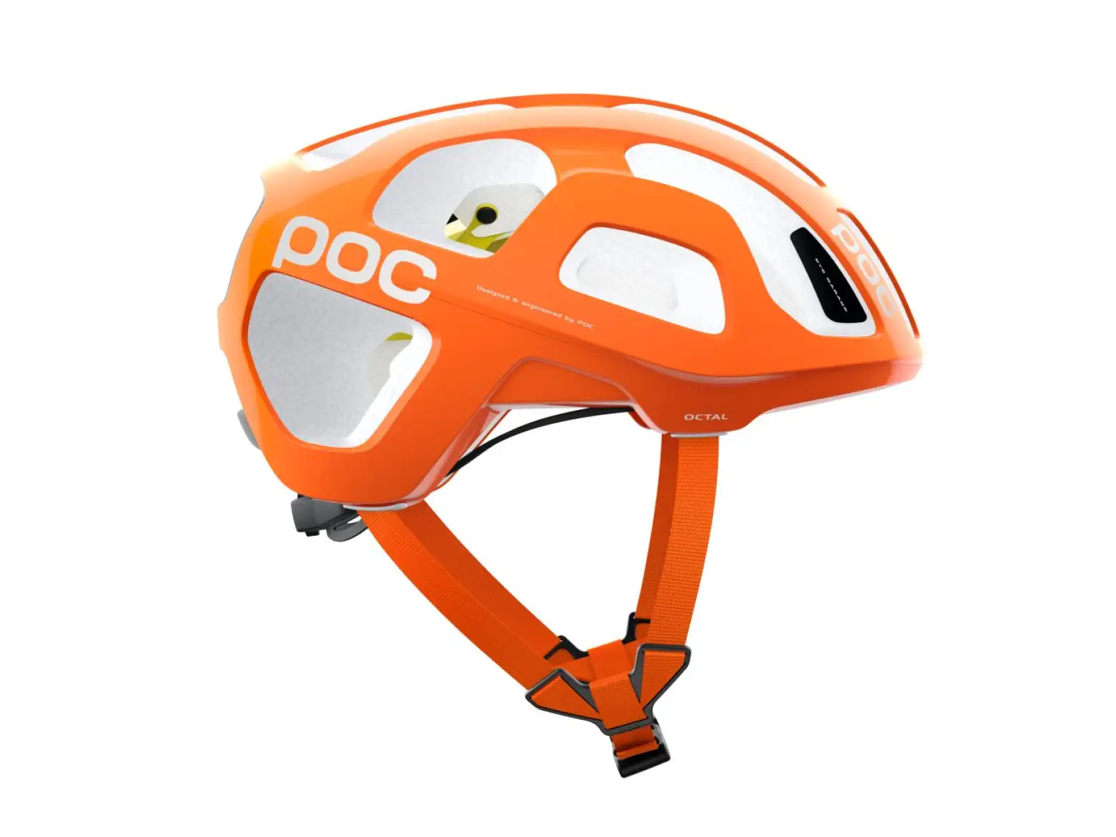 POC Octal MIPS kask rowerowy Fluorescent Orange AVIP