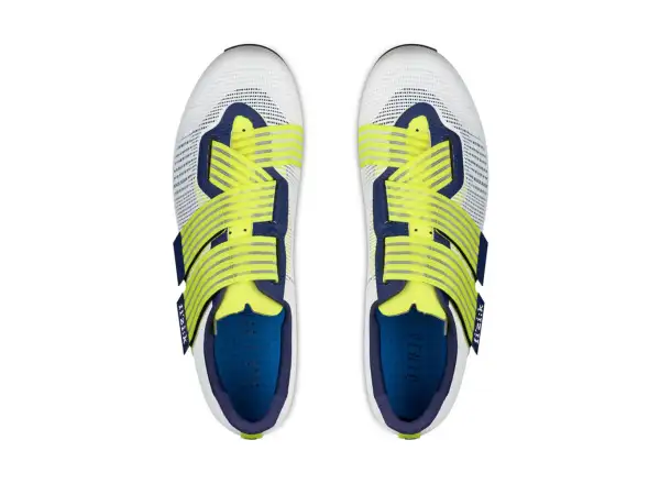 Fizik Vento Powerstrap Aerowave męskie buty szosowe Movi Yellow/White