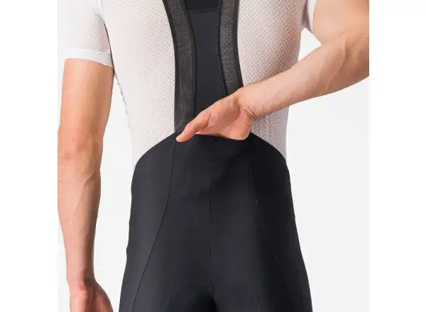 Castelli Espresso 3 męskie spodenki z wkładką i szelkami Black