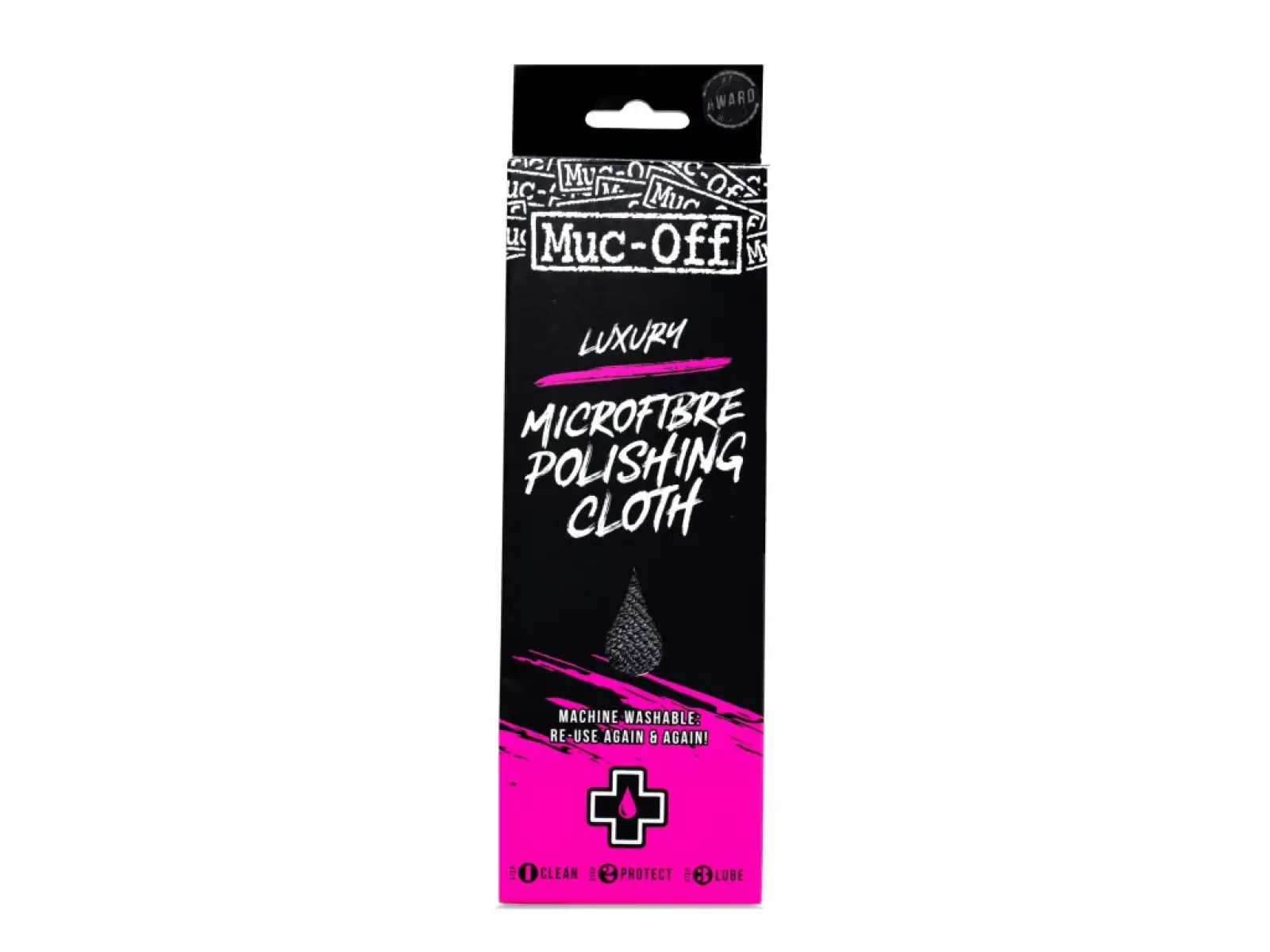 Muc-Off Microfibre Polishing Cloth ściereczka 40x40 cm szara