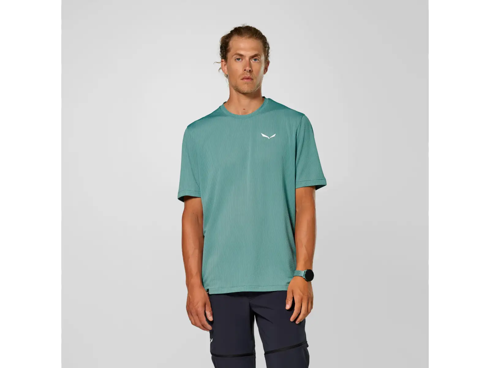 Salewa Pedroc Dry Light męska koszulka z krótkim rękawem Willow