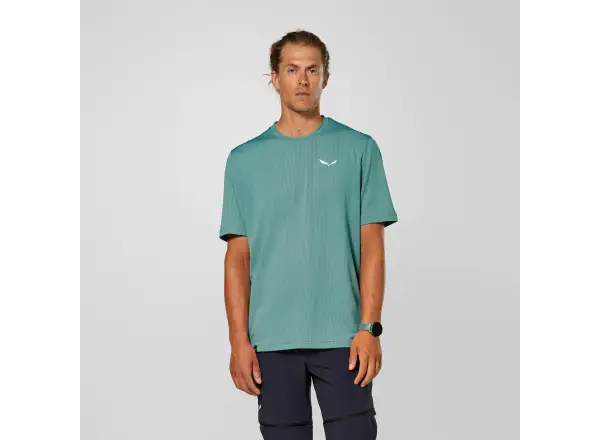 Salewa Pedroc Dry Light męska koszulka z krótkim rękawem Willow