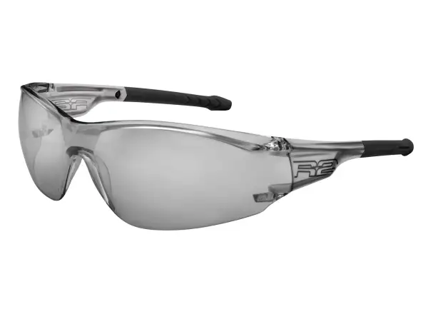 R2 Alligator 2 okulary rowerowe szary połysk/szary