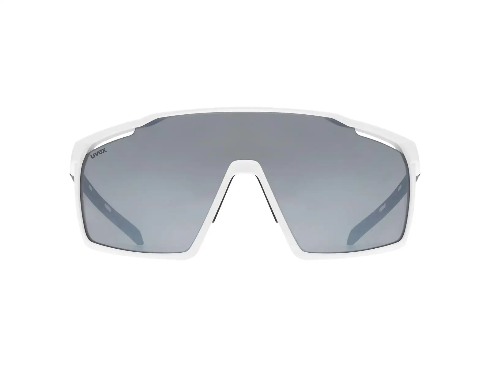 Uvex MTN Perform okulary rowerowe White Mat/Mirror Silver