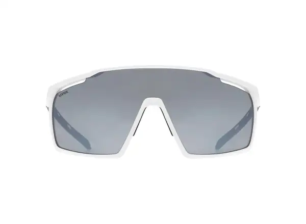 Uvex MTN Perform okulary rowerowe White Mat/Mirror Silver