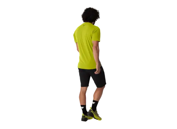 Dynafit Transalper Graphic męska koszulka z krótkim rękawem Golden Lime
