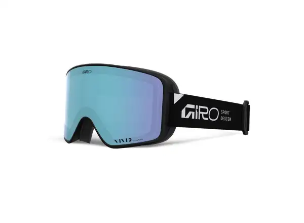 Giro Method gogle narciarskie Black Stacked/Vivid Royal/Vivid Infrared (2szyby)