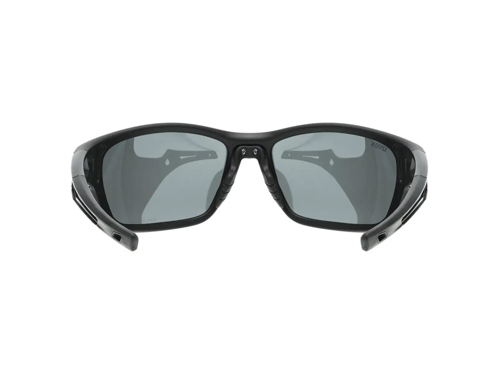Uvex Sportstyle 232 P okulary Black Mat Red/Polavision Mirror Silver
