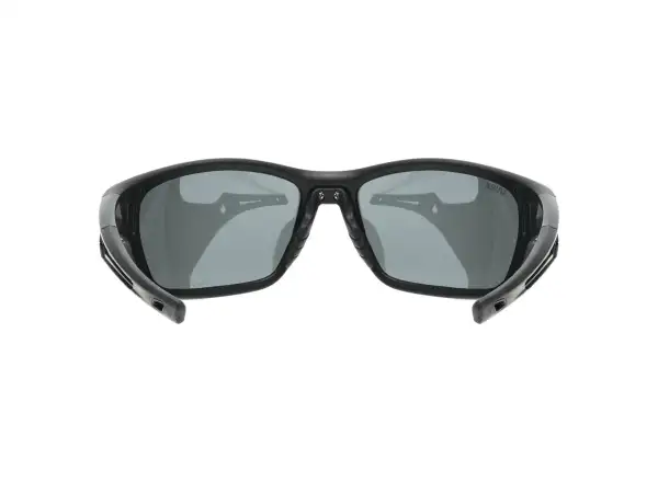 Uvex Sportstyle 232 P okulary Black Mat Red/Polavision Mirror Silver