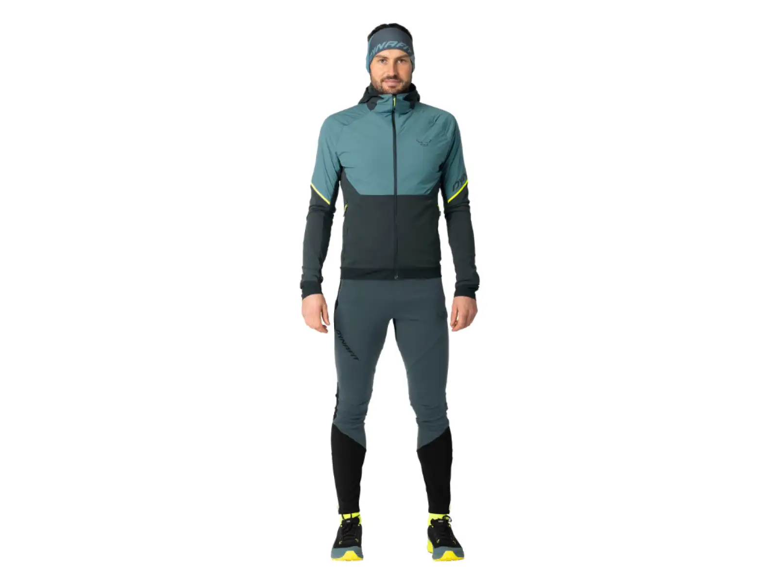 Dynafit Alpine Hybrid męska kurtka do biegania Smoke Blue