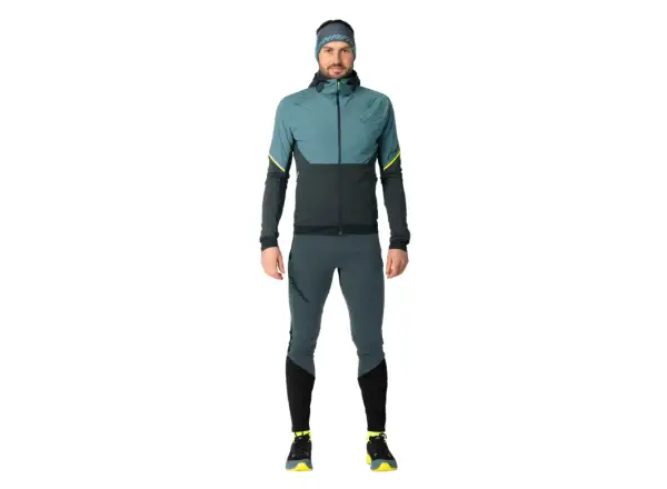 Dynafit Alpine Hybrid męska kurtka do biegania Smoke Blue