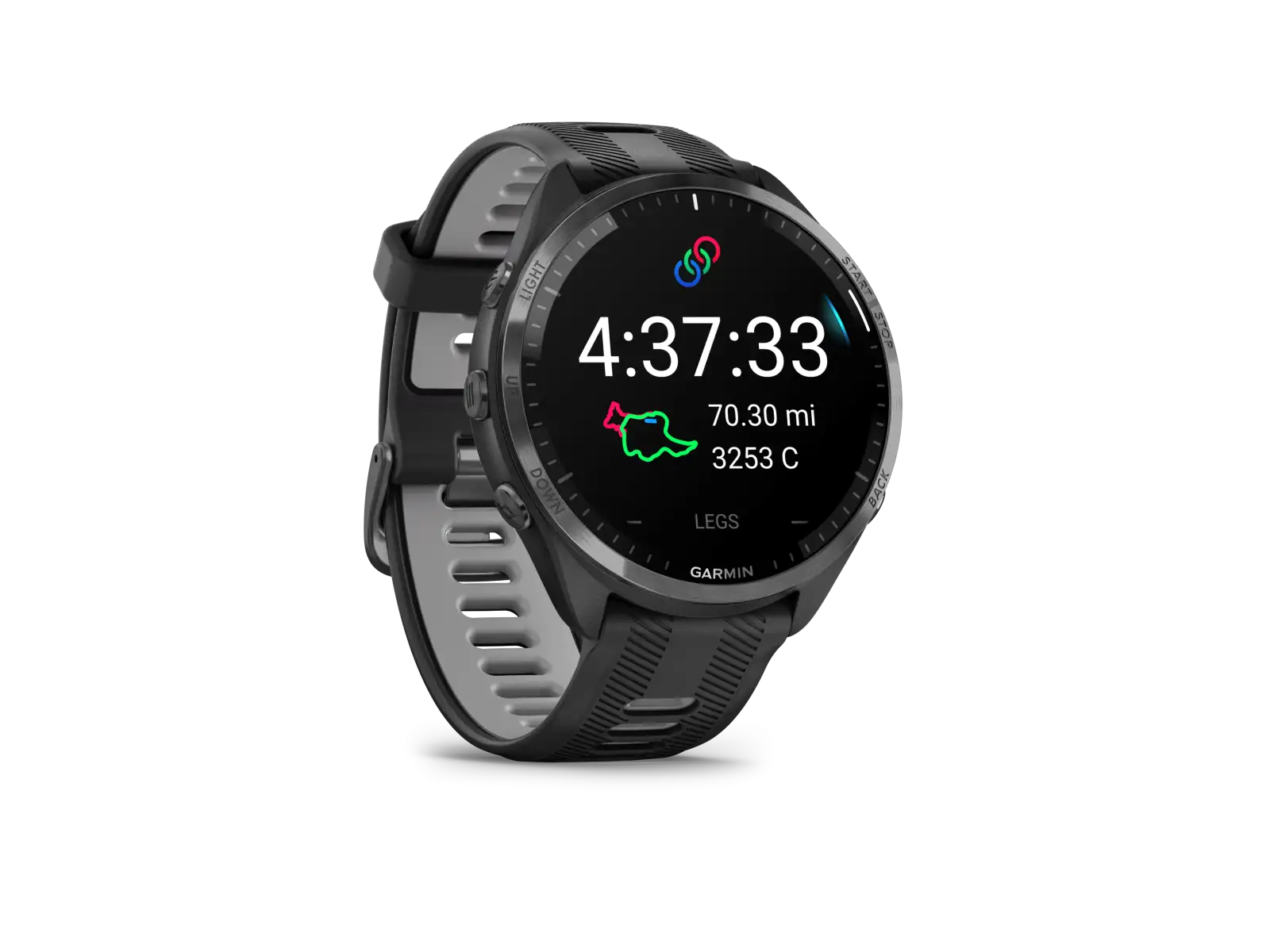 Garmin Forerunner 965 inteligentny zegarek Carbon Grey Titan DLC/Black