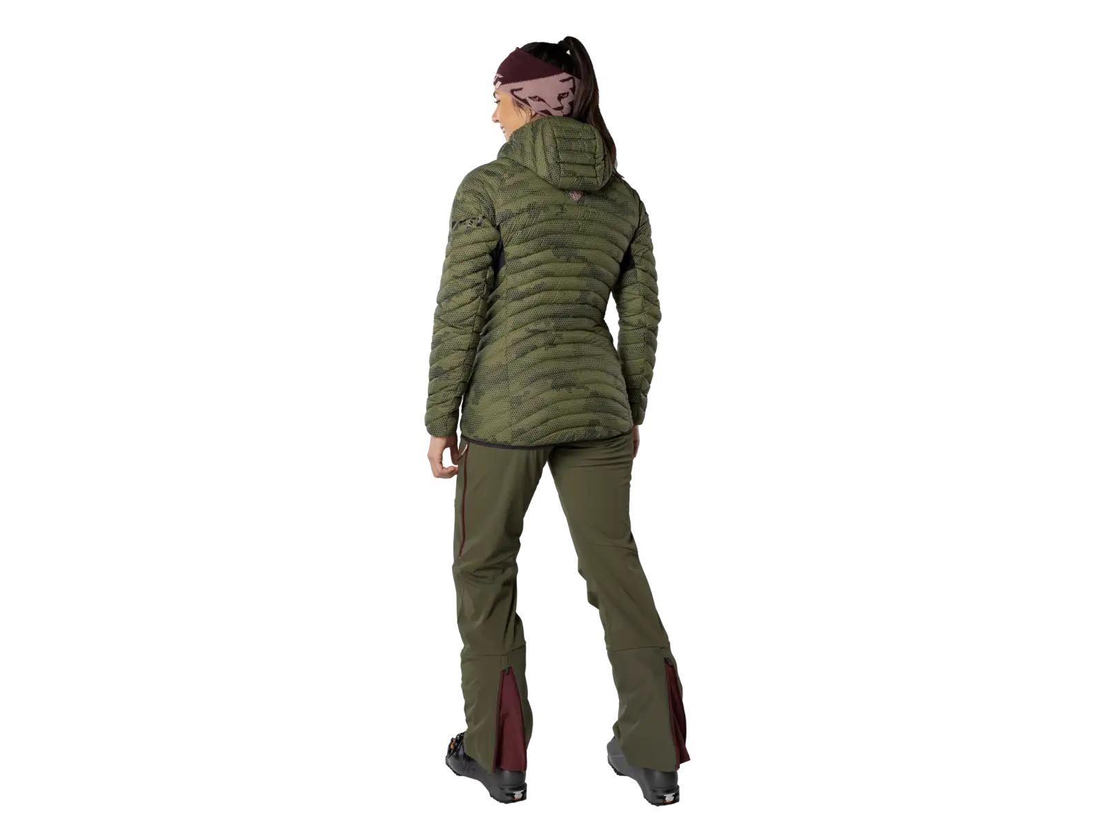 Dynafit Radical damska puchowa kurtka Capulet Olive Camo