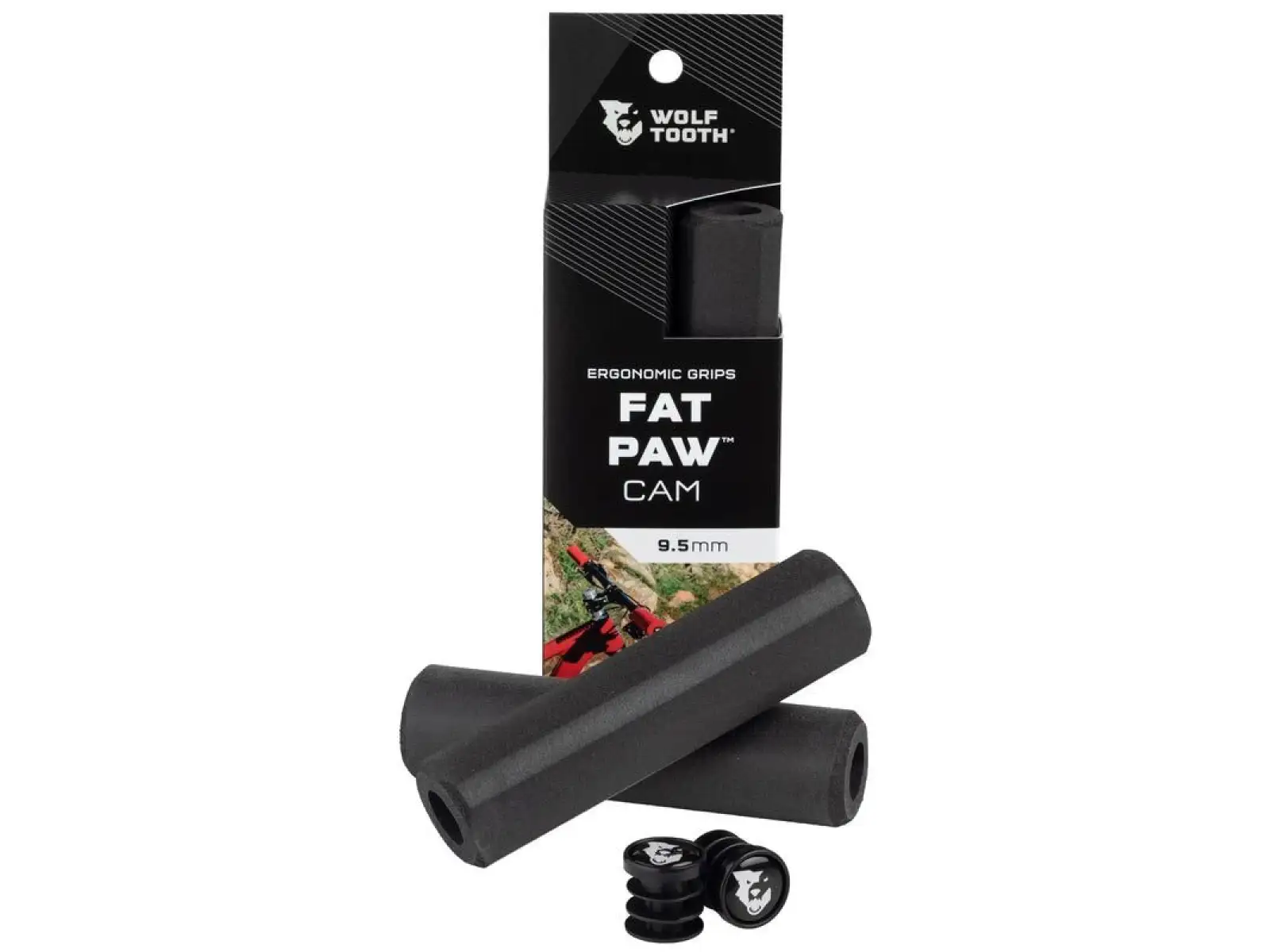 Wolf Tooth Fat Paw Cam 9,5 mm chwyty czarna