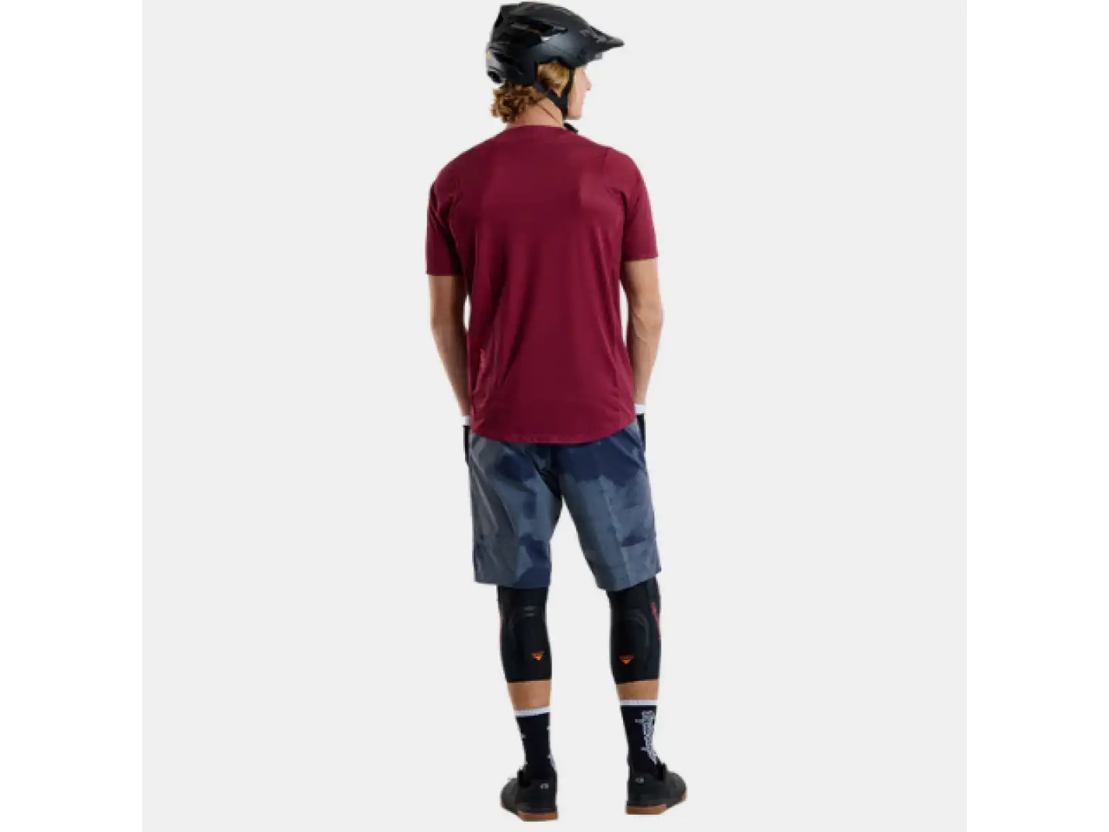 Troy Lee Designs Skyline Air Mono męska koszulka z krótkim rękawem Oxblood