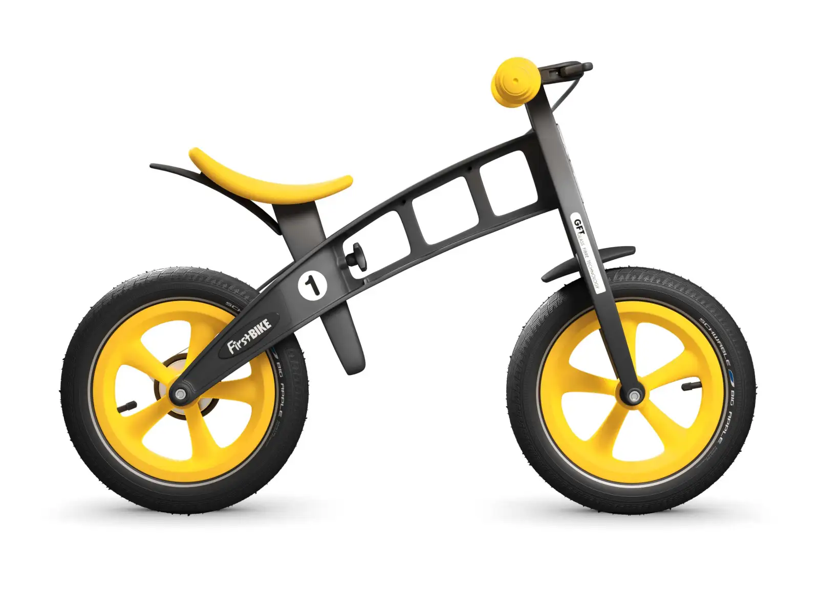 First Bike Limited Edition dziecięcy rowerek biegowy Yellow