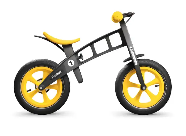 First Bike Limited Edition dziecięcy rowerek biegowy Yellow