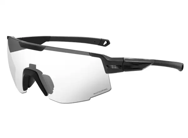 R2 Edge okulary przeciwsłoneczne czarna matowa/fotochromatyczna szara