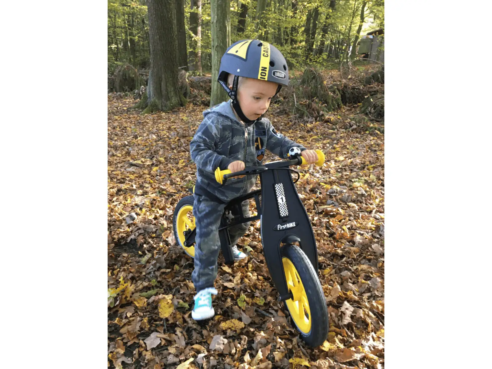 First Bike Limited Edition dziecięcy rowerek biegowy Yellow