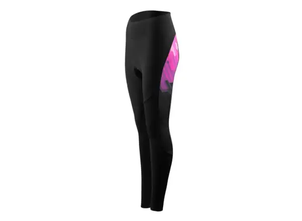 Force Ridge Lady damskie spodnie z wkładką czarna/różowa