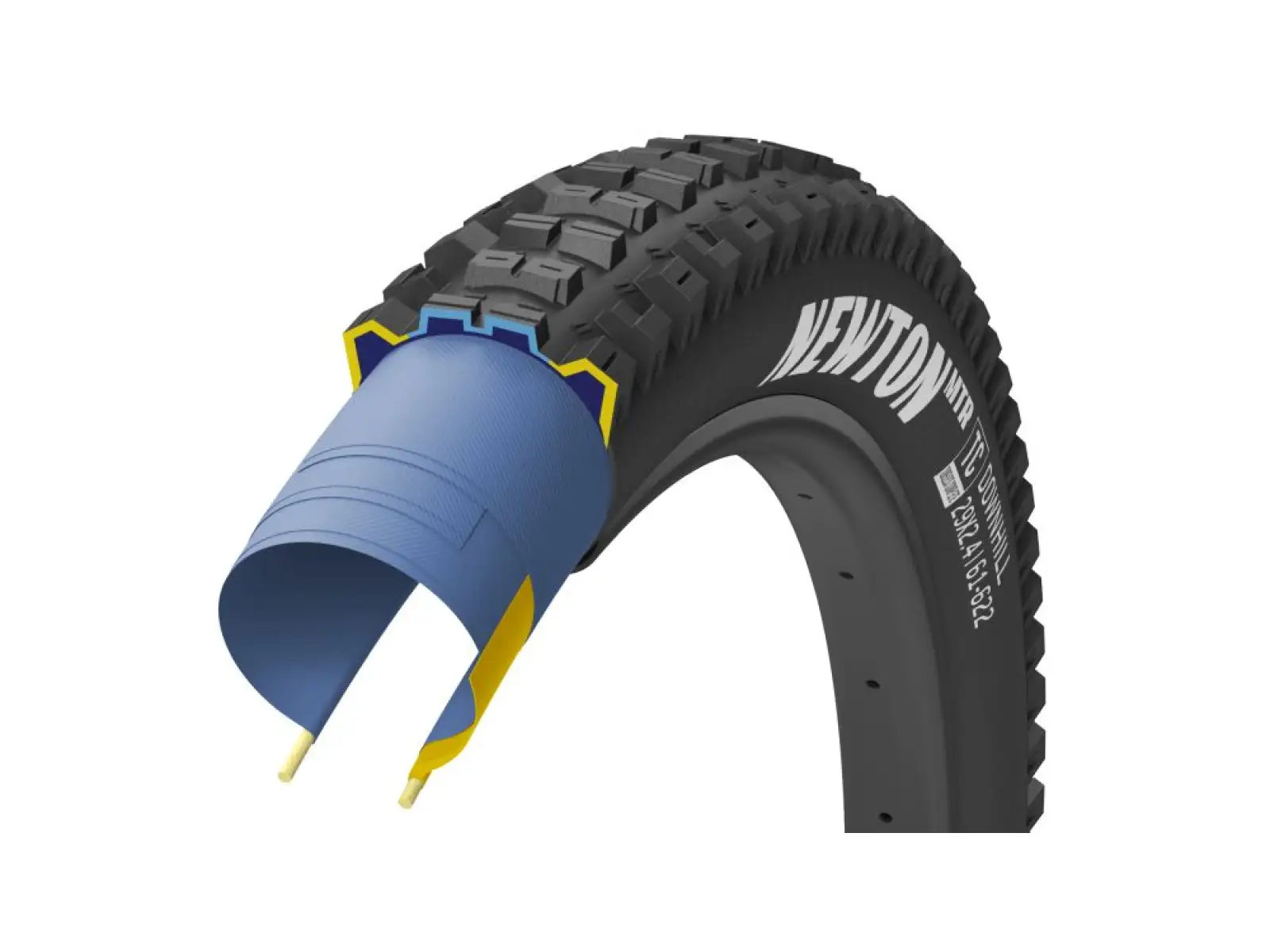 Goodyear Newton MTR Downhill Tubeless Complete 29x2,40" MTB opona kevlar