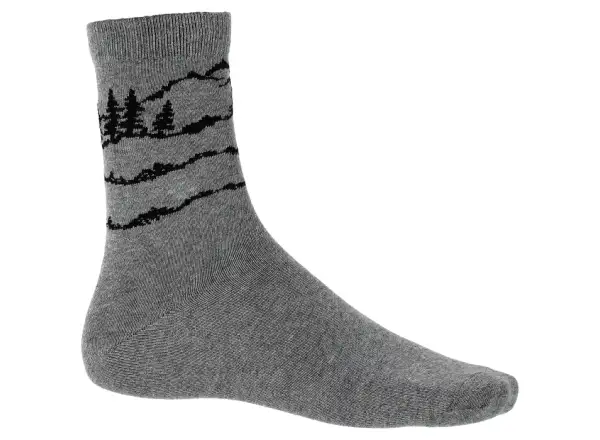 Viking Bamboo Mid męskie skarpety Grey