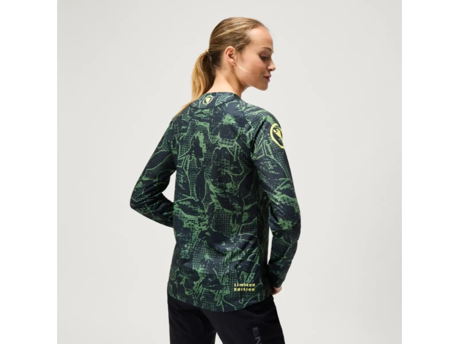 Endura Floral LTD damski dres długi rękaw Black