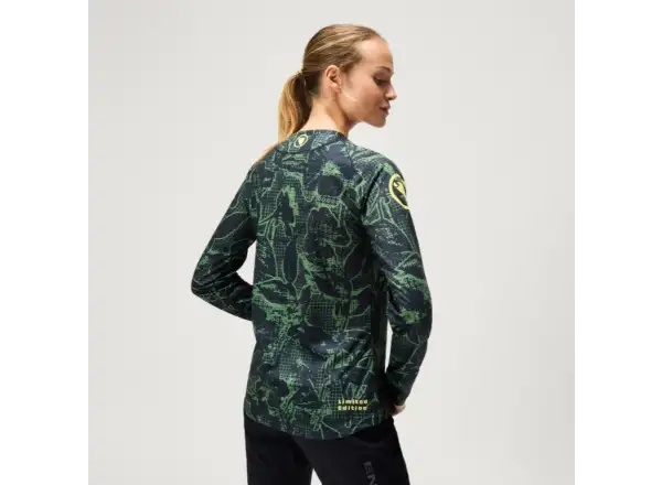 Endura Floral LTD damski dres długi rękaw Black