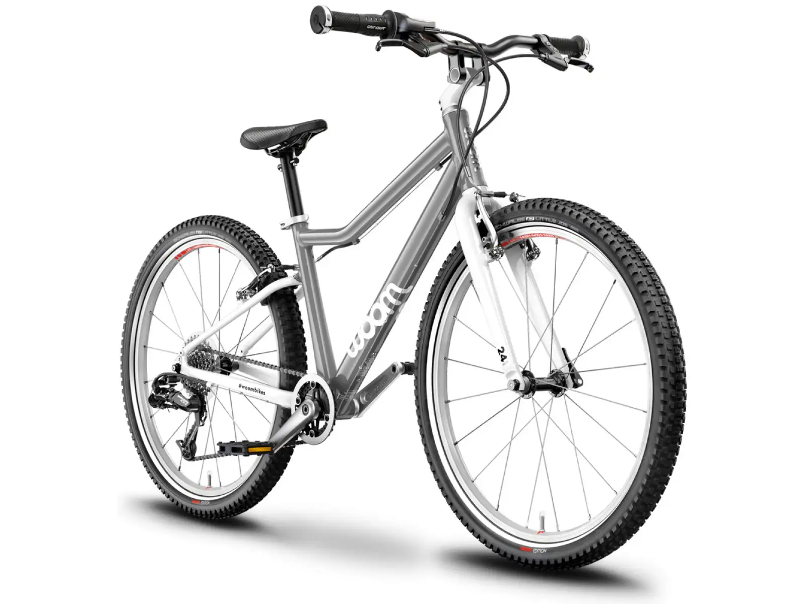 Woom 5 rower dziecięcy 24" Moon Grey
