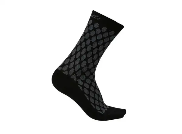 Castelli Sfida 13 skarpetki Black/Dark Grey