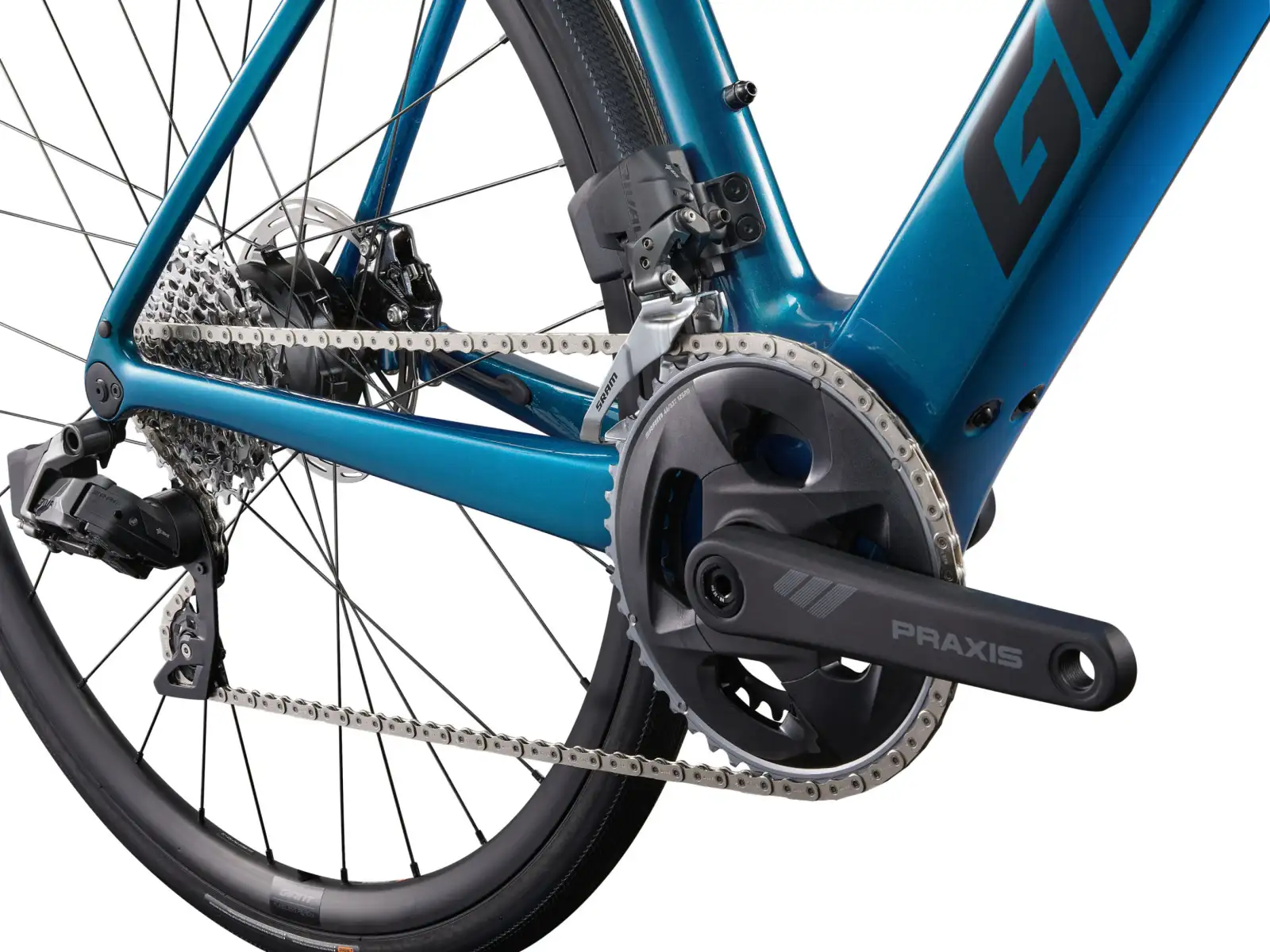 Gaint Defy Advanced E+ Elite 2 szosowy rower elektryczny Sea Sparkle