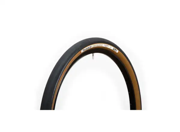 Panaracer GravelKing Slick 700x38C opona czarna/brązowa kevlar