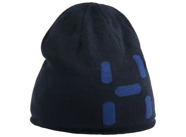 Haglöfs Reversible Logo czapka Tarn Blue/Baltic Blue