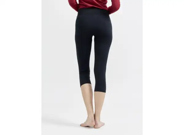 Craft Core Dry Active Comfort damskie 3/4 spodnie czarna