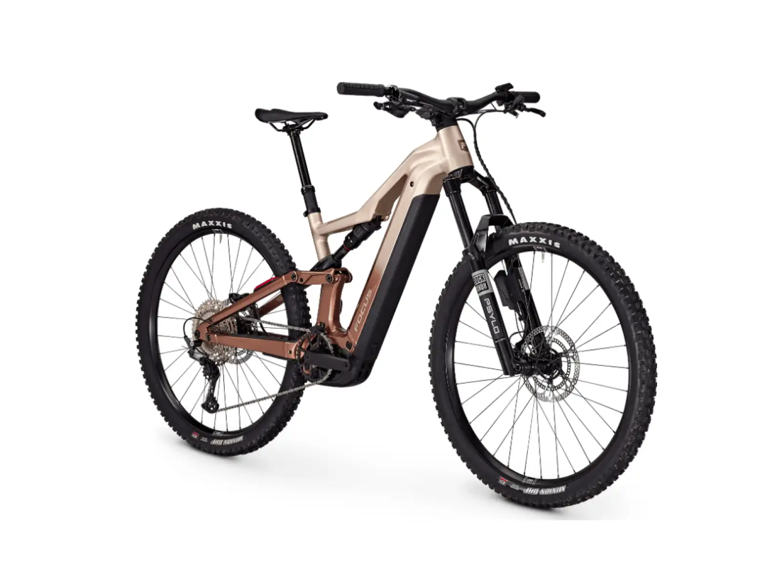 Focus Thron2 6.8 ABS pełne zawieszenie rower elektryczny 600 Wh Adamantsilver / Platinumbronze