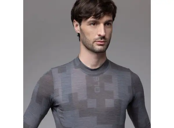 Alé Intimo Knitted męska rowerowa warstwa funkcyjna Black