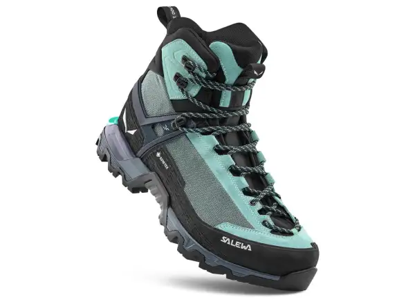 Salewa Mountain Trainer 3 Tech Mid GTX damskie buty turystyczne Willow/Orion Blue