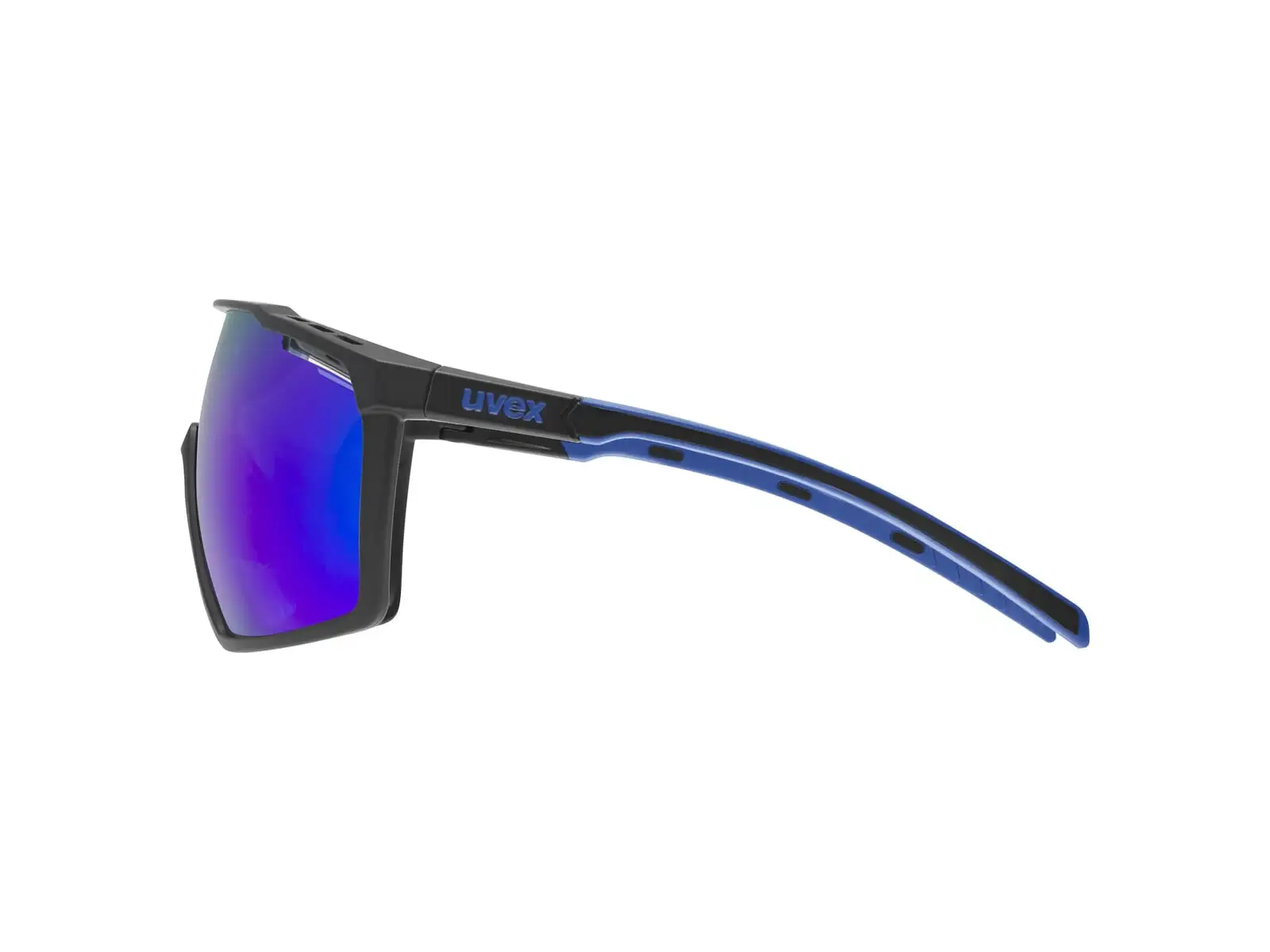 Uvex MTN Perform okulary rowerowe Black Blue M/Mirror Blue