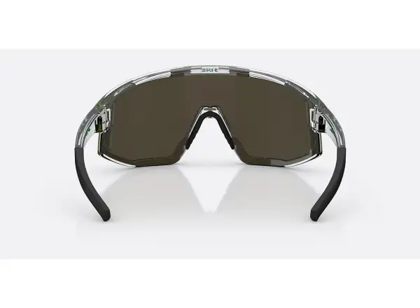 Bliz Fusion okulary przeciwsłoneczne Transparent White/Brown Green Multi