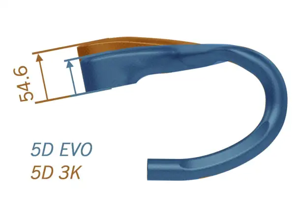 Vision Kombo Metron ACR EVO kierownica ze zintegrowanym prowadzeniem 400x110 mm