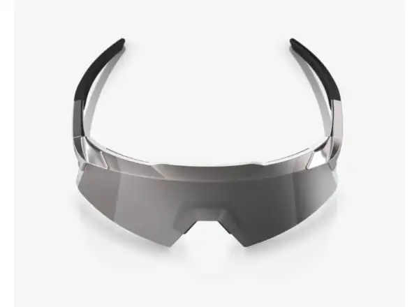 100% Aerocraft okulary Gloss Chrome/HiPER Silver Chrome