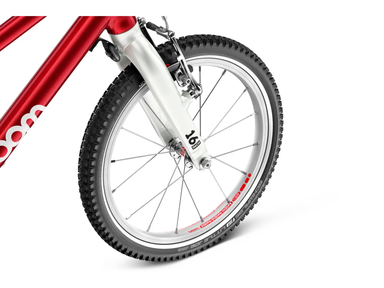 Woom 3 anniversary red 16" rower dziecięcy