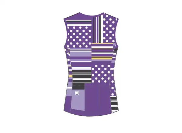 Dotout Square damski bezrękawnik Violet